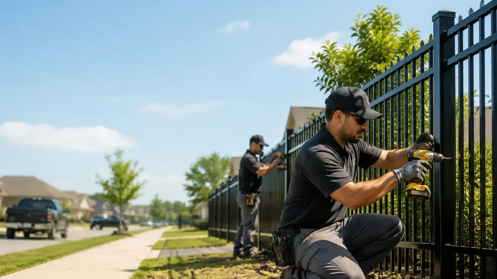Metal Fence Installation in Lomax, IL